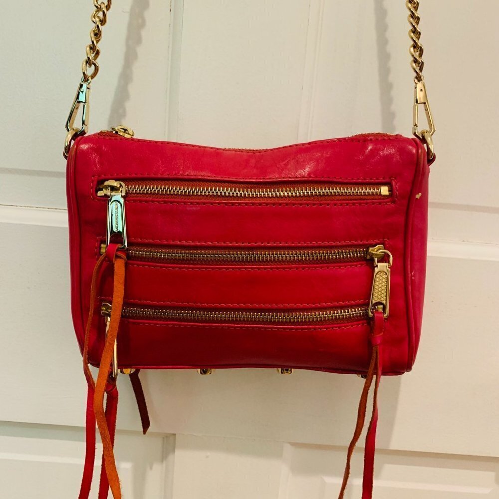 Rebecca Minkoff Leather Crossbody Bag - Picture 11 of 14
